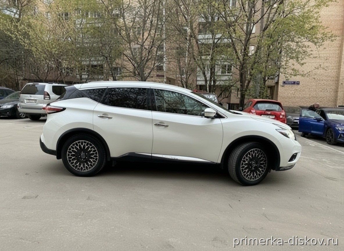 Примерка дисков на NISSAN Murano Z51 2008-2016