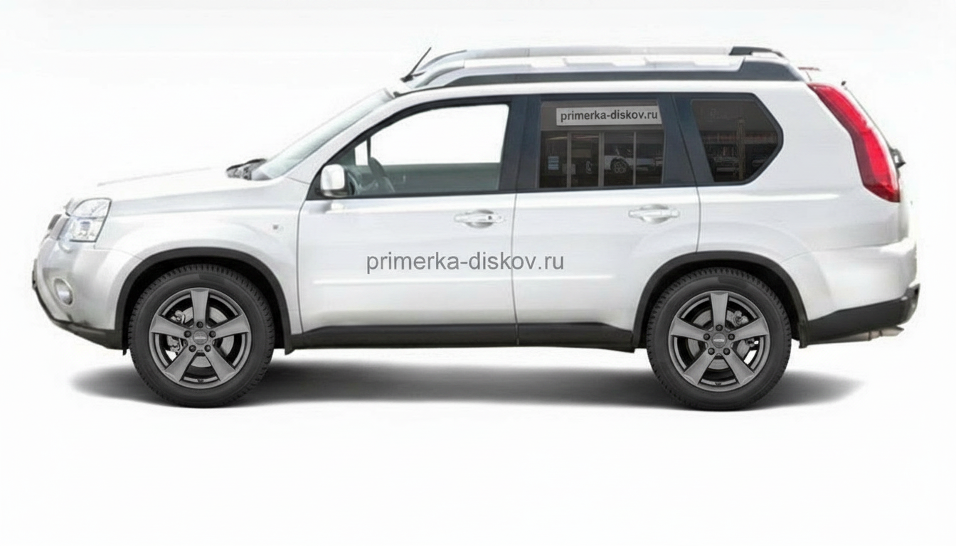 Примерка дисков на NISSAN X-Trail