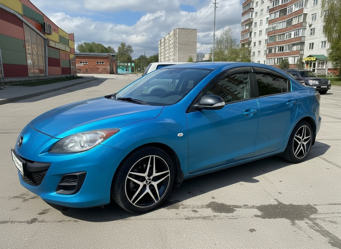 Примерка дисков на MAZDA 3 BL Sedan 2009-2013