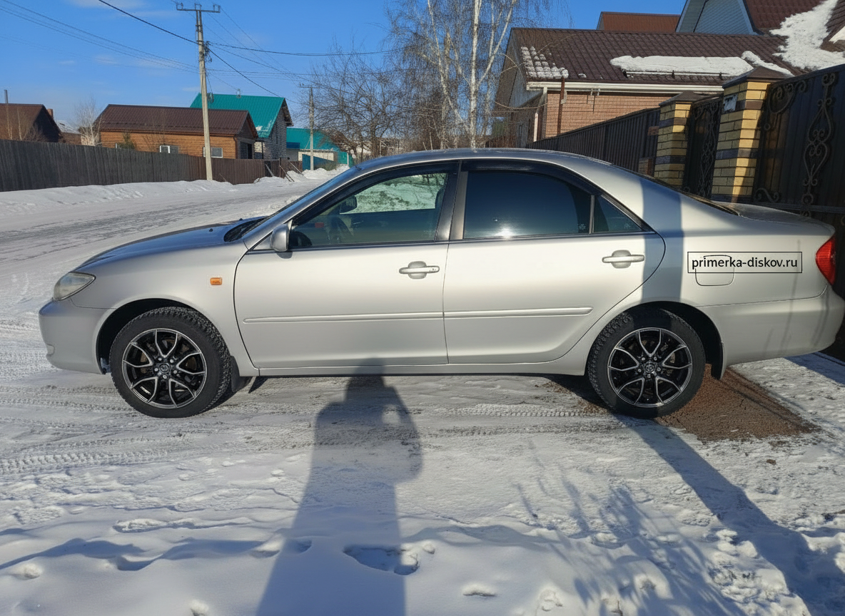 Примерка дисков на TOYOTA Camry XV30 Sedan 2001-2004