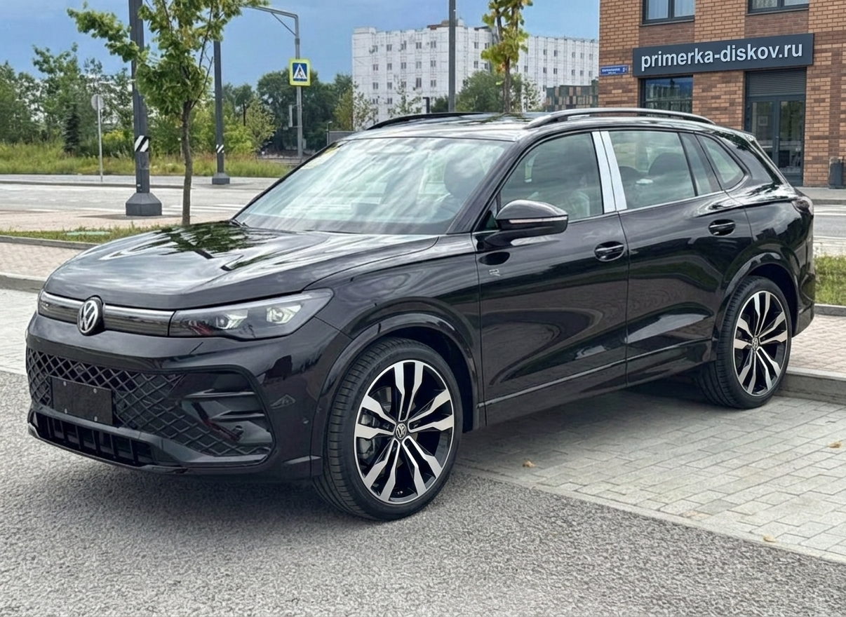 Примерка дисков на VOLKSWAGEN Tiguan L Pro