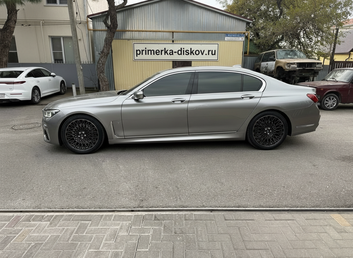 Примерка дисков на BMW 7-series G11/G12 2015-2022