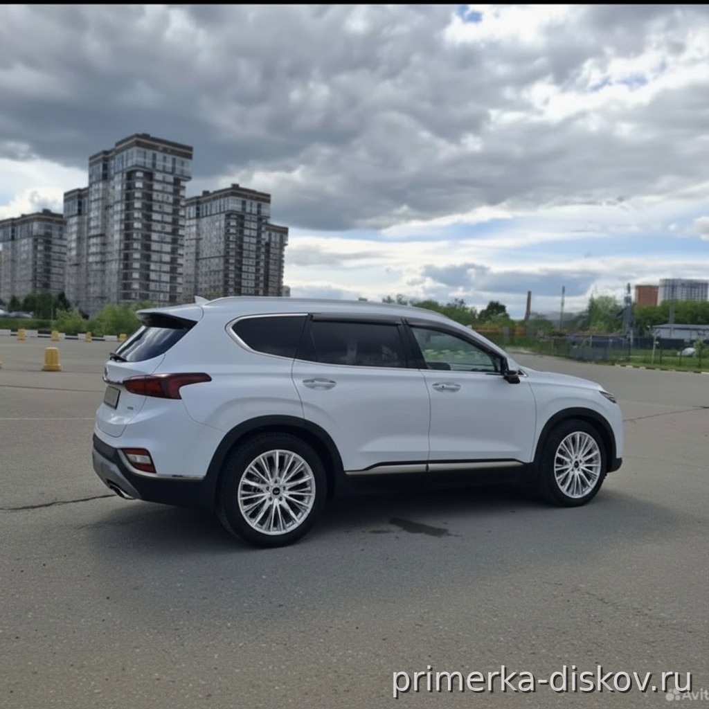 Примерка дисков на HYUNDAI Santa Fe