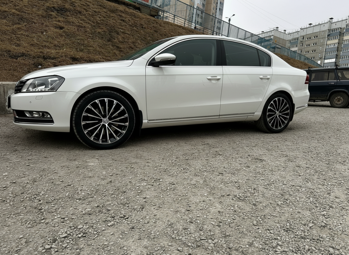 Примерка дисков на VOLKSWAGEN Passat B7 Sedan 2010-2015