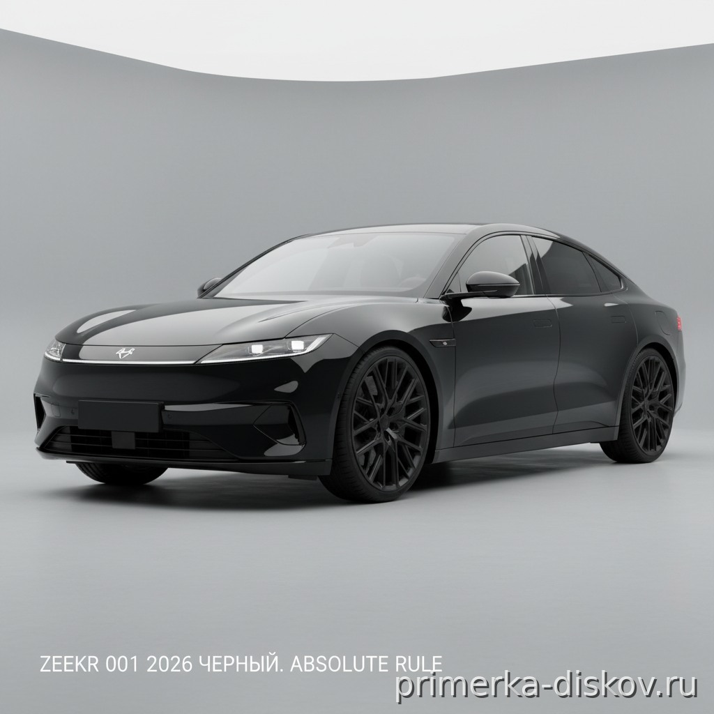 Примерка дисков на ZEEKR 001 FR Liftback 2024-2026
