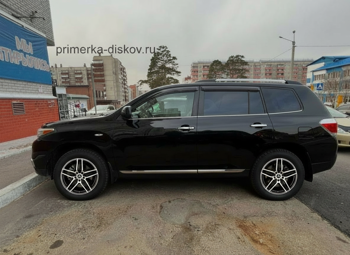 Примерка дисков на TOYOTA Highlander