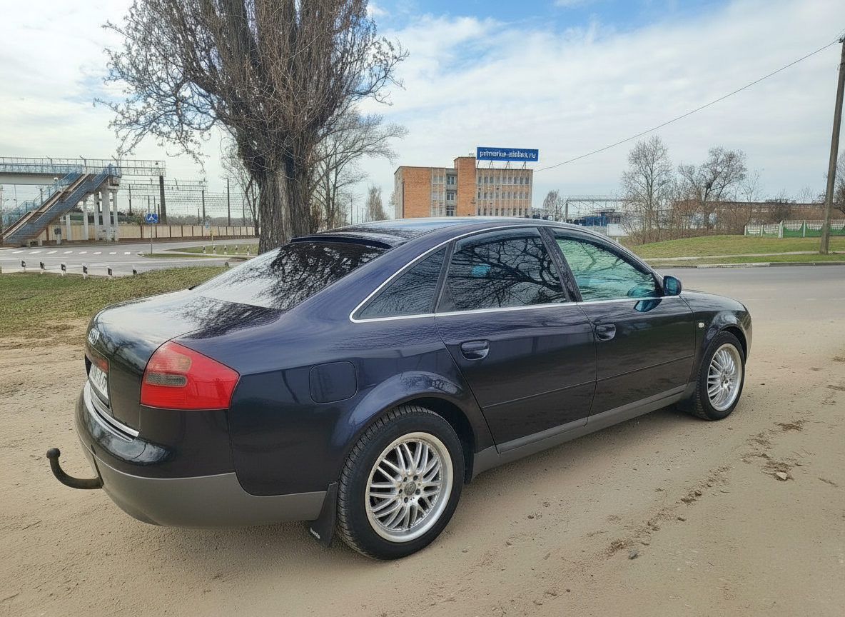 Примерка дисков на AUDI A6
