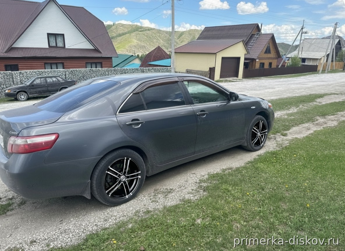Примерка дисков на TOYOTA Camry XV40 Sedan 2006-2009