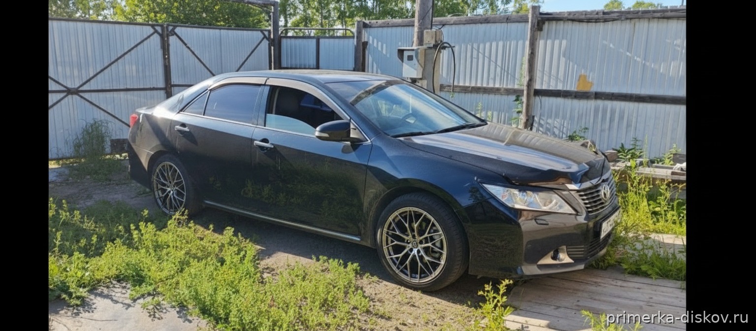 Примерка дисков на TOYOTA Camry XV50 Sedan 2011-2018