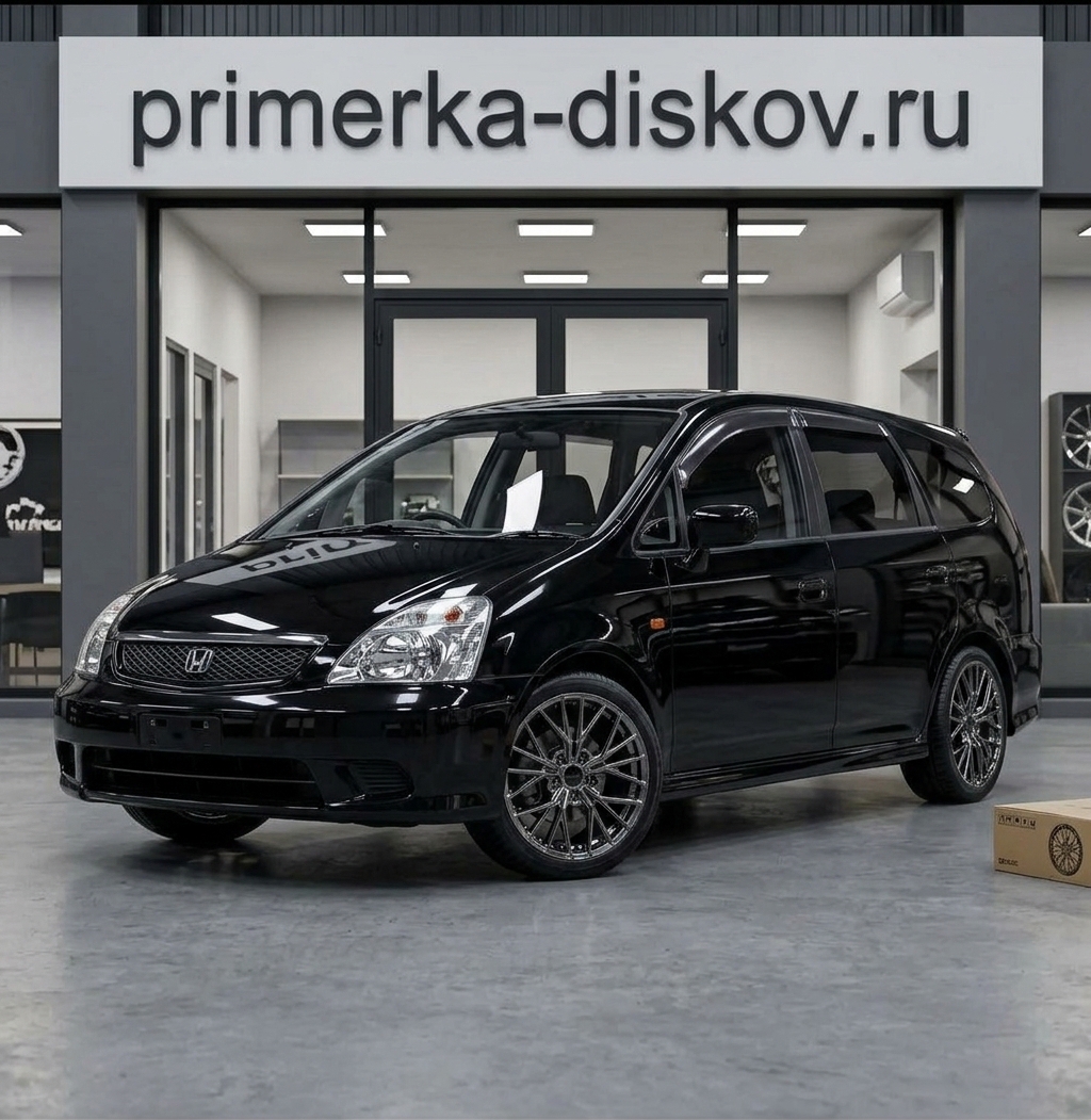 Примерка дисков на HONDA Stream RN1-RN5 2001-2004