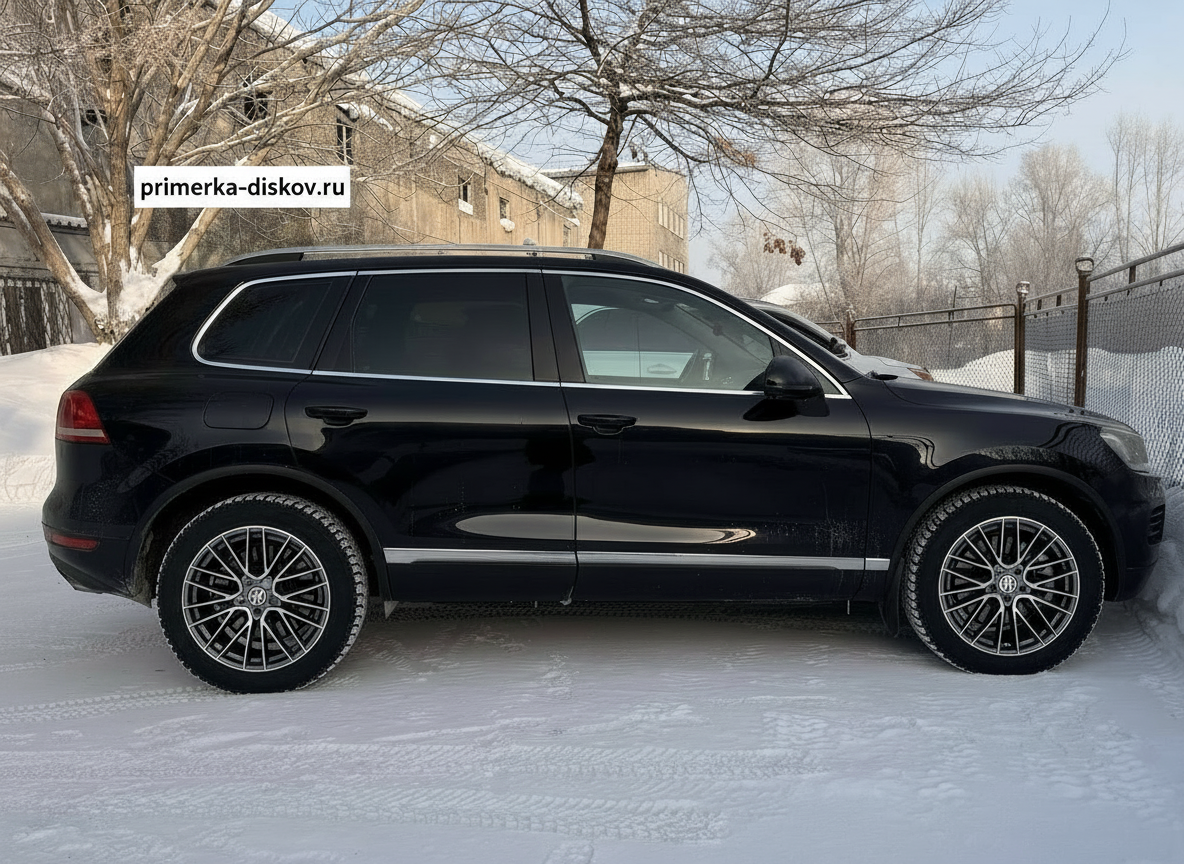 Примерка дисков на VOLKSWAGEN Touareg II SUV 2010-2014