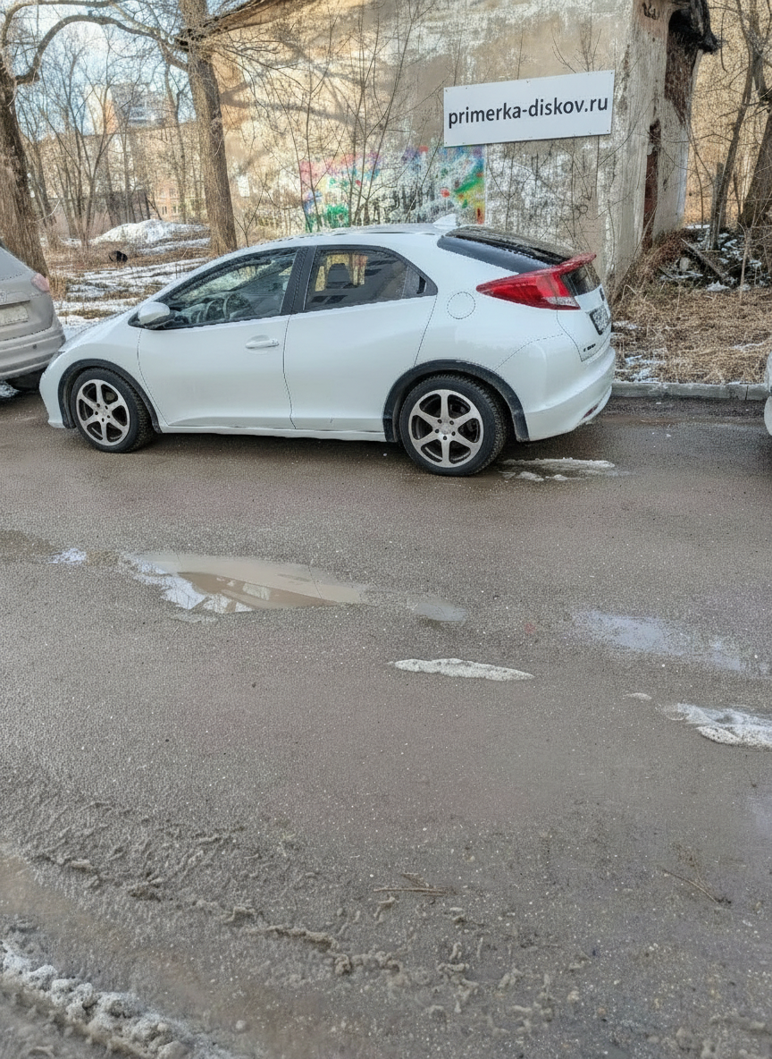 Примерка дисков на HONDA Civic IX Hatchback 2012-2016