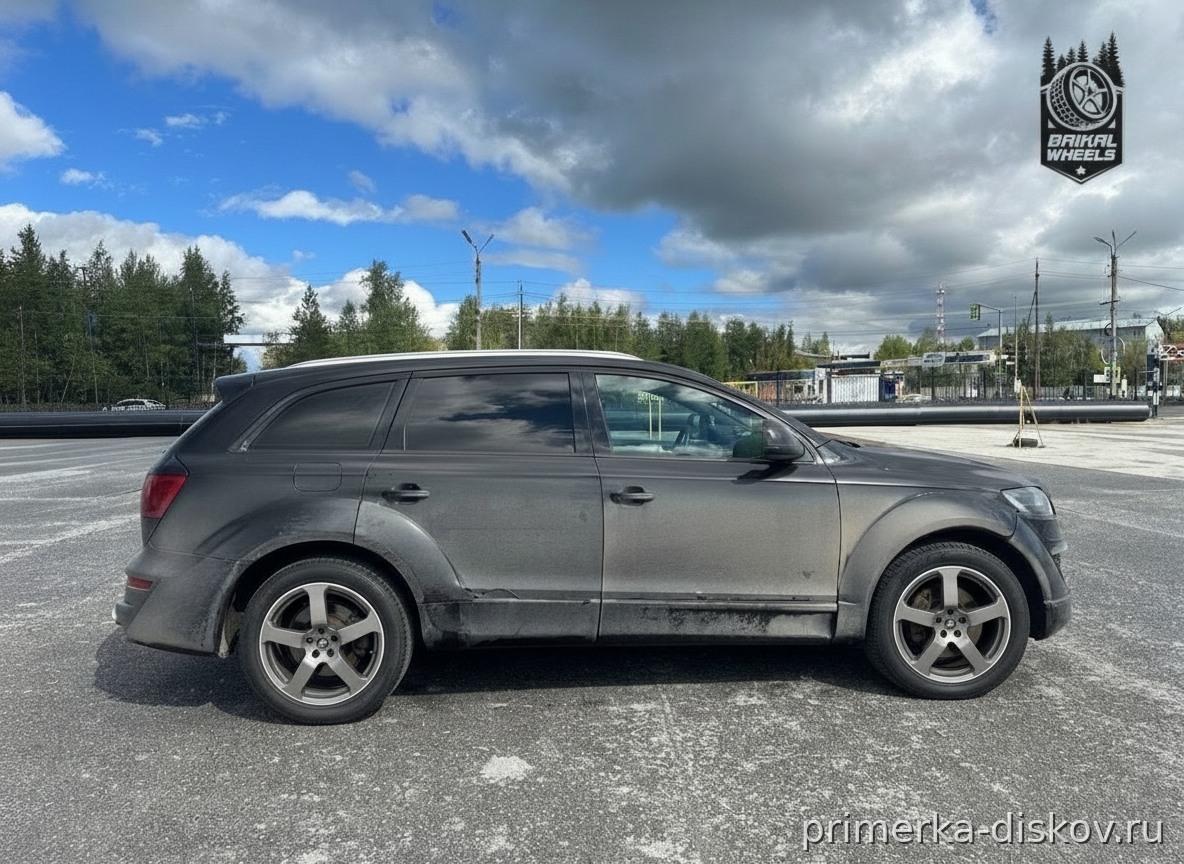 Примерка дисков на AUDI Q7 I (4L) SUV 2005-2015