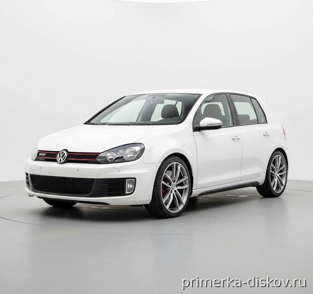 Примерка дисков на VOLKSWAGEN Golf VI
