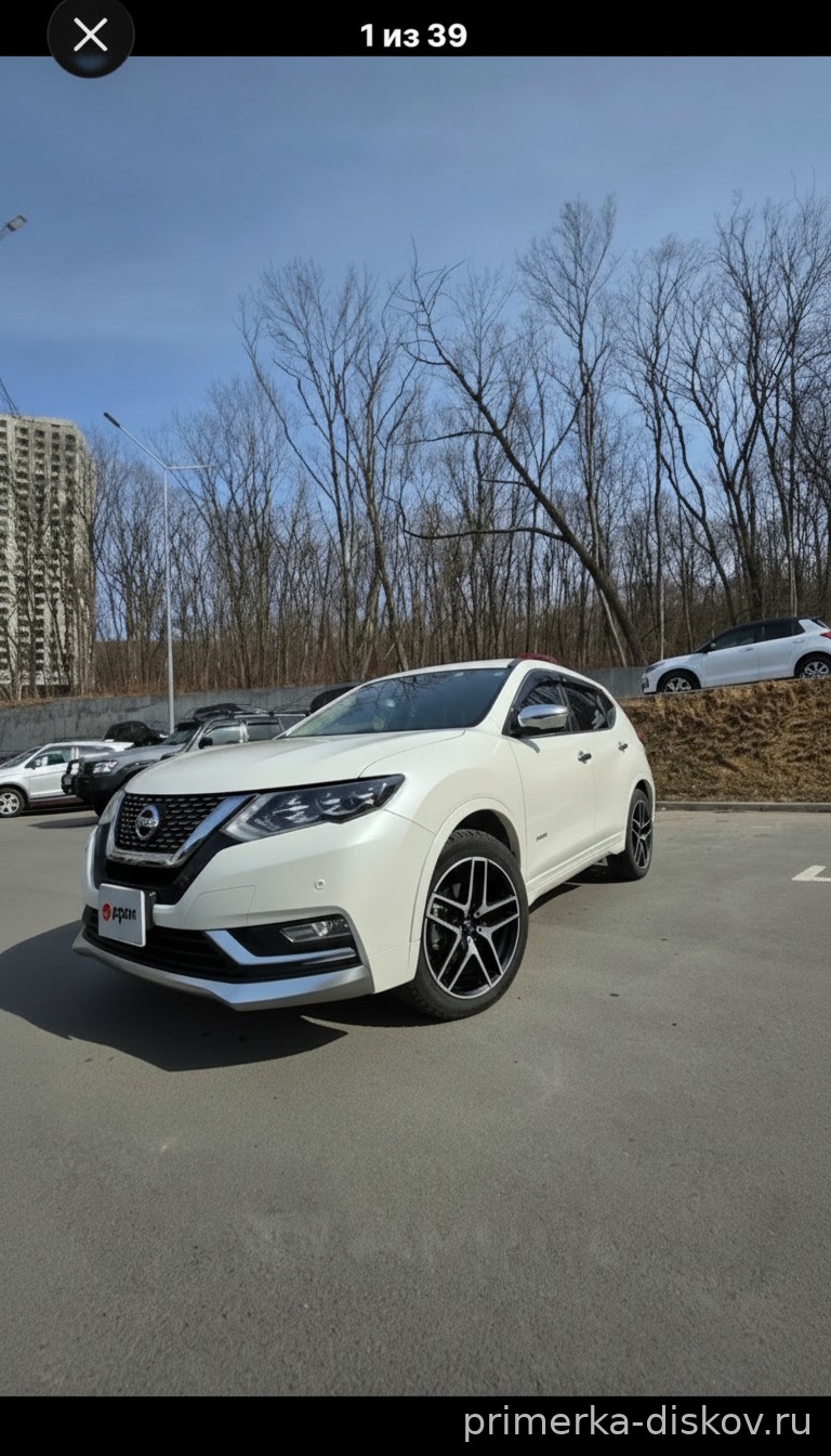 Примерка дисков на NISSAN X-Trail T32 2015-2022