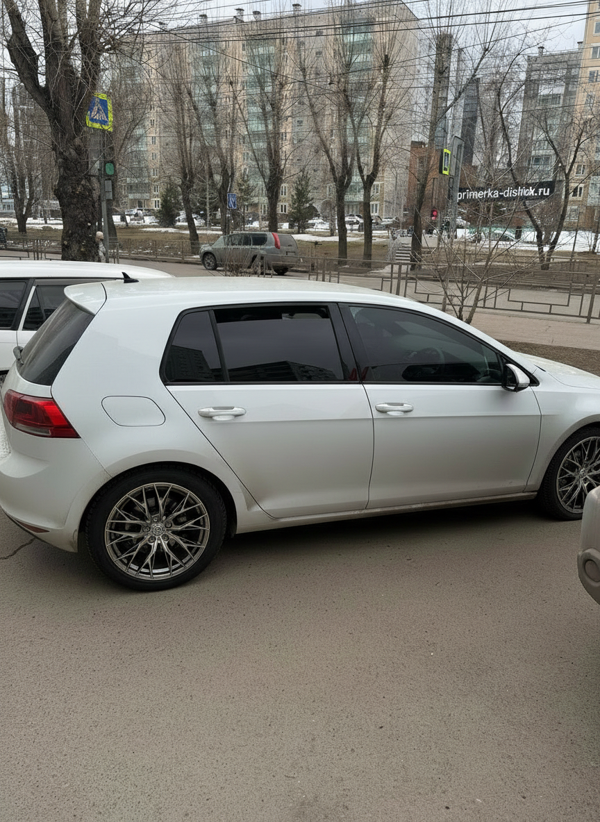 Примерка дисков на VOLKSWAGEN Golf VII