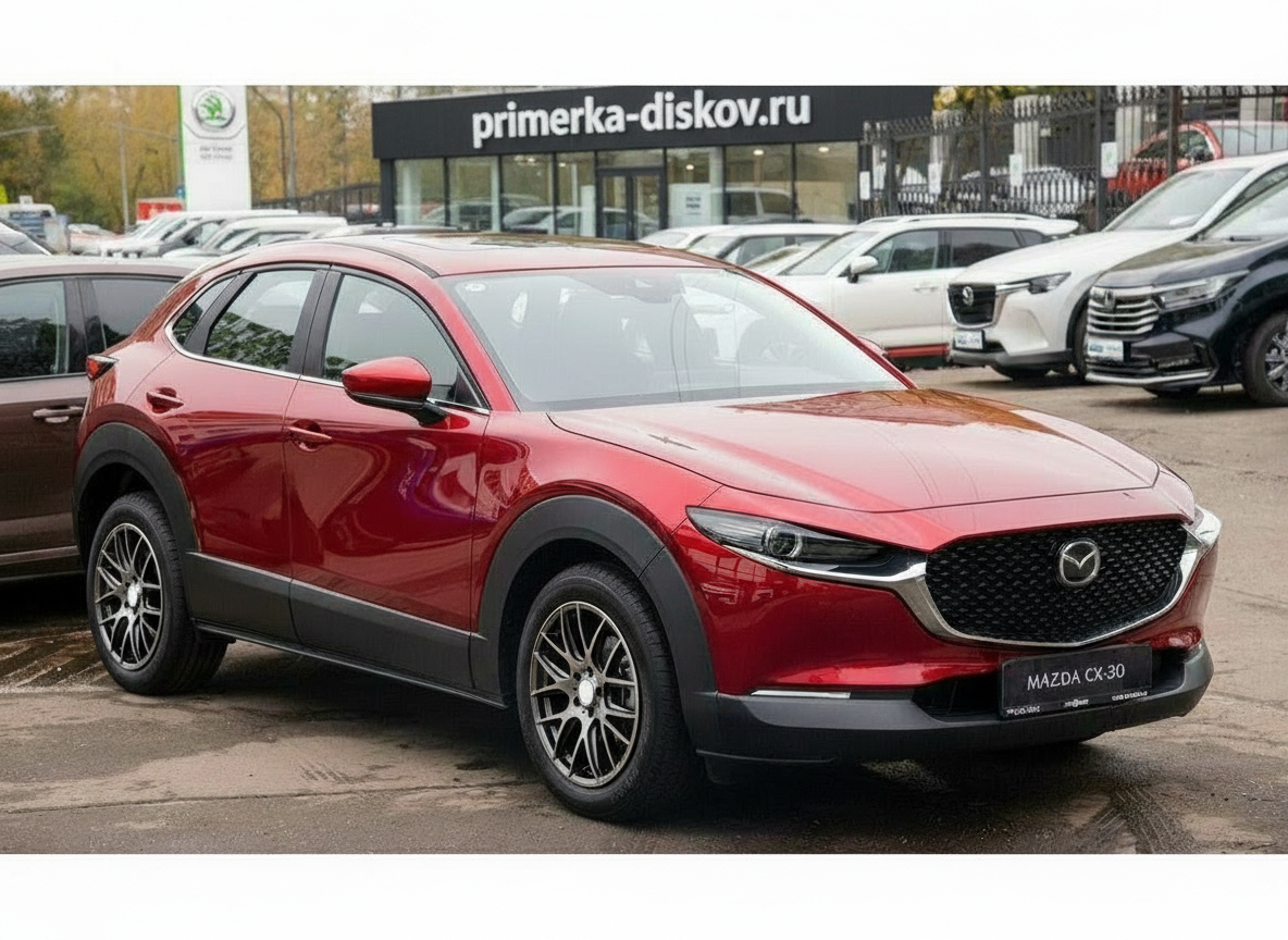 Примерка дисков на MAZDA CX-30