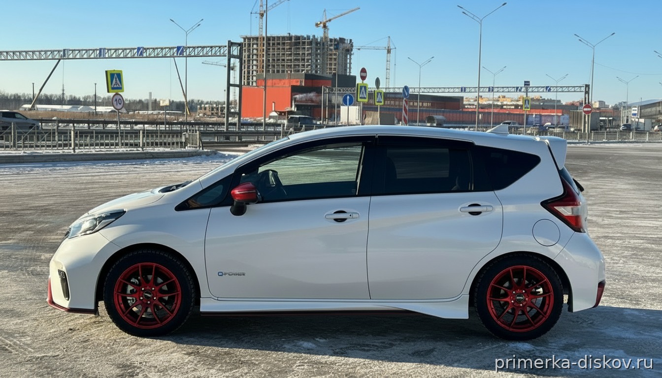 Примерка дисков на NISSAN Note III (E13) Hatchback 2020-2026