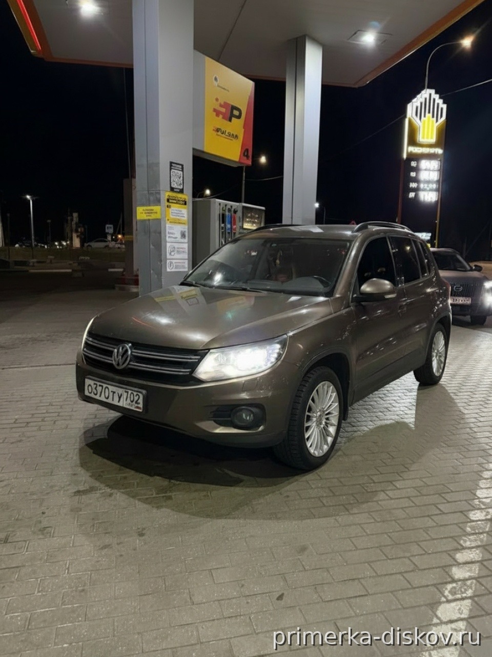 Примерка дисков на VOLKSWAGEN Tiguan I SUV 2007-2011