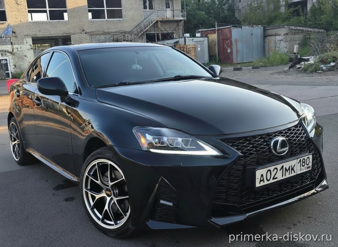 Примерка дисков на LEXUS IS XE30 Sedan 2013-2019