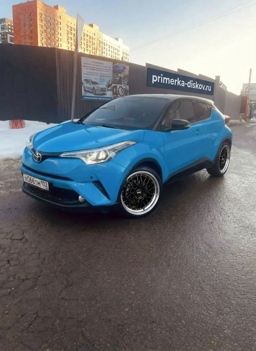Примерка дисков на TOYOTA C-HR I SUV 2016-2024