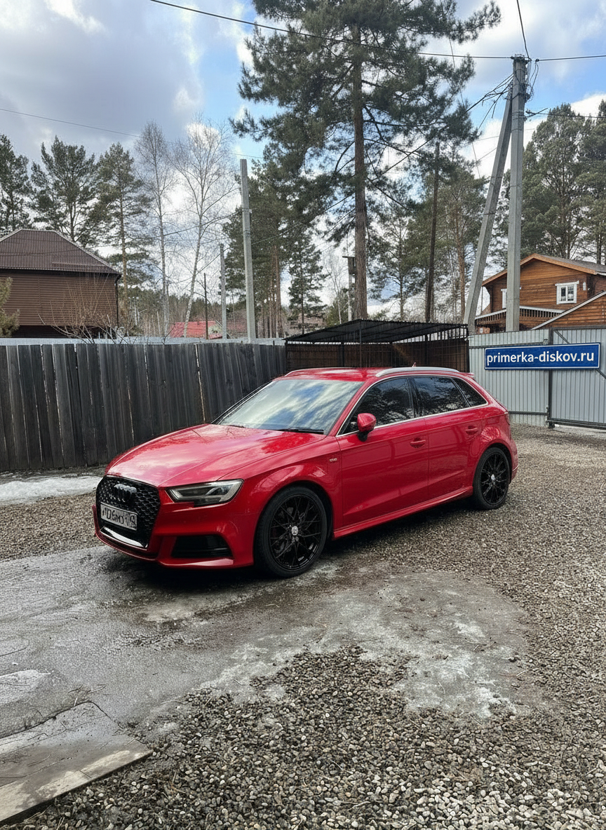 Примерка дисков на AUDI A3 III (8V) Hatchback 3d 2012-2016