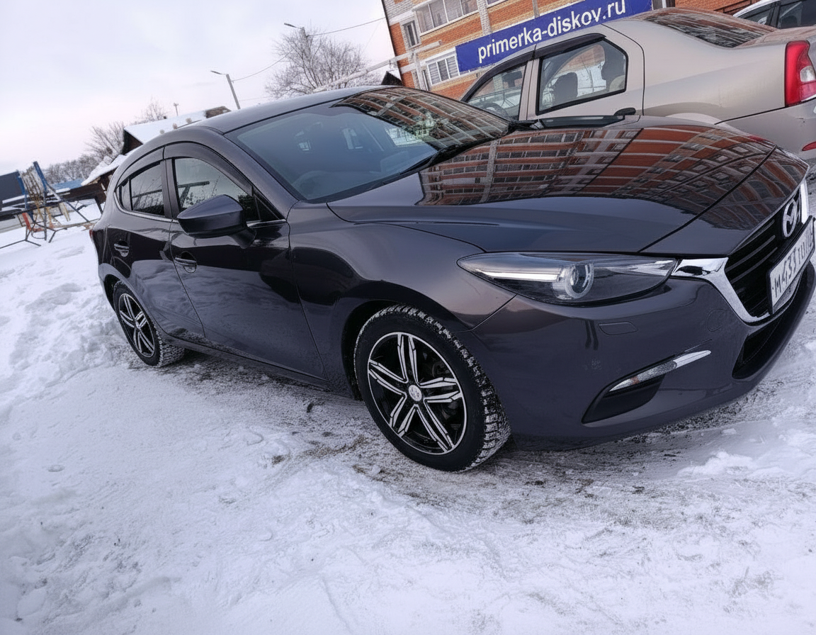 Примерка дисков на MAZDA 3 BM Hatchback 2013-2019