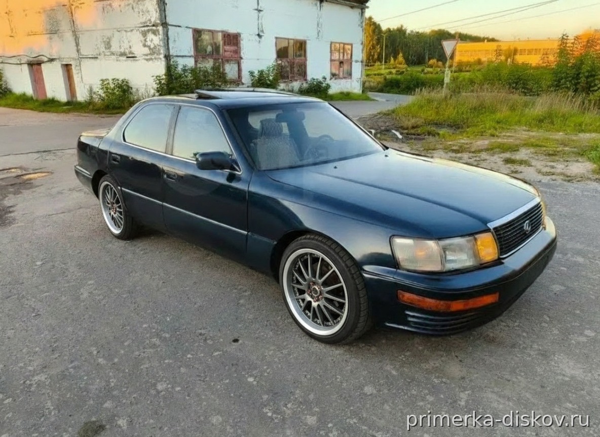 Примерка дисков на LEXUS LS