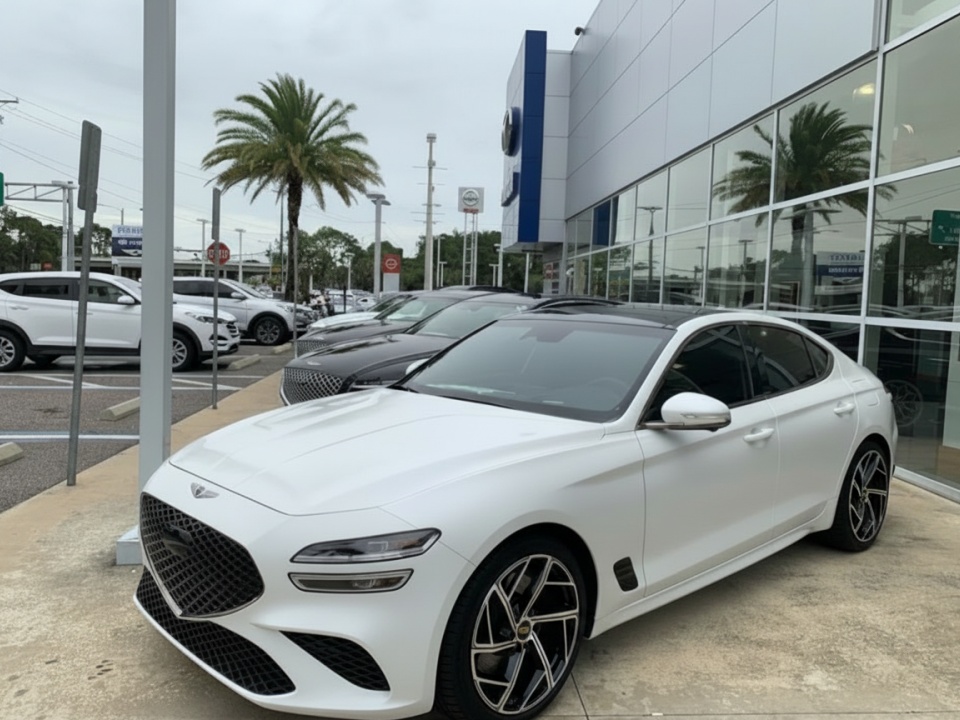 Примерка дисков на GENESIS G70