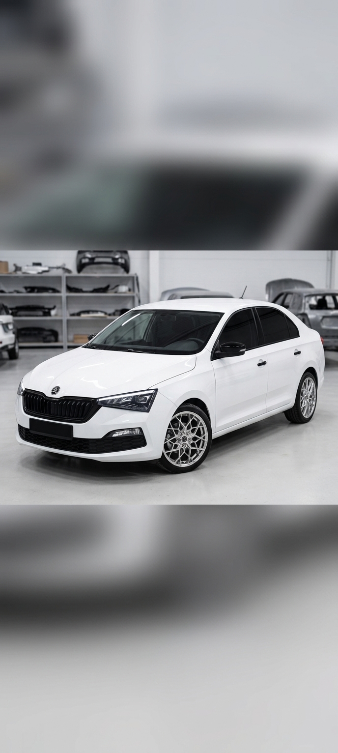Примерка дисков на SKODA Rapid I/Restyling Liftback 2017-2020