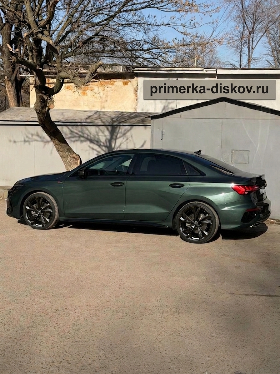 Примерка дисков на AUDI A3 IV (8Y) Sportback 2021-2026