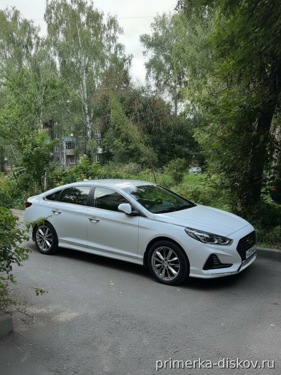 Примерка дисков на HYUNDAI Sonata VII (LF) Sedan 2017-2019