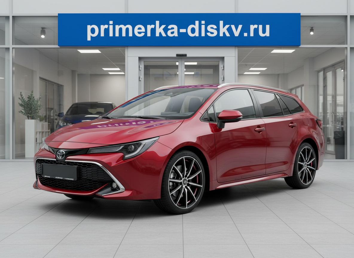 Примерка дисков на TOYOTA Corolla