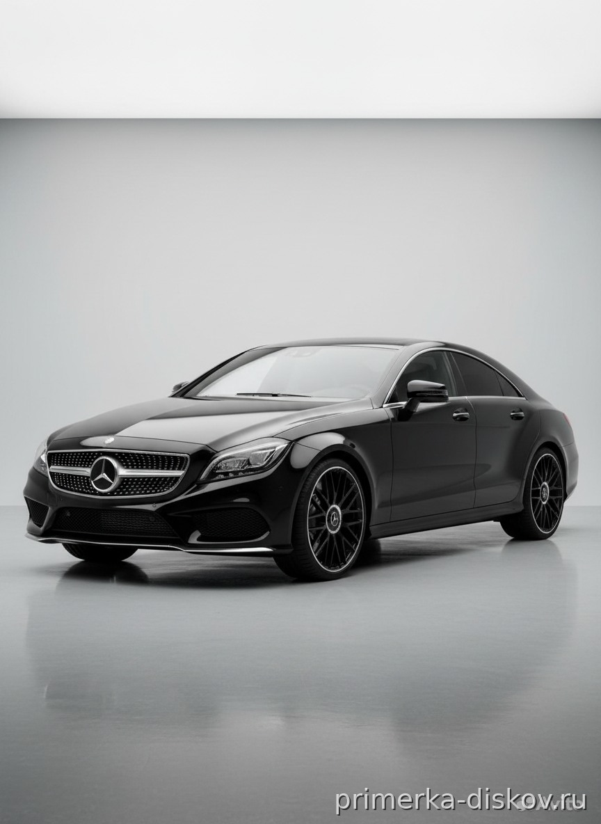 Примерка дисков на MERCEDES CLS-Klasse C218 Coupe 2014-2017
