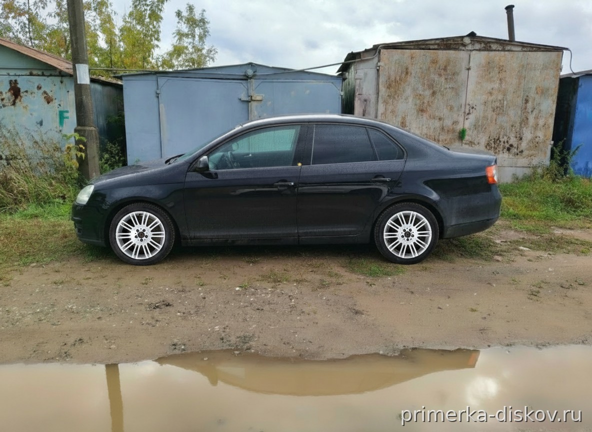 Примерка дисков на VOLKSWAGEN Jetta V Sedan 2005-2010
