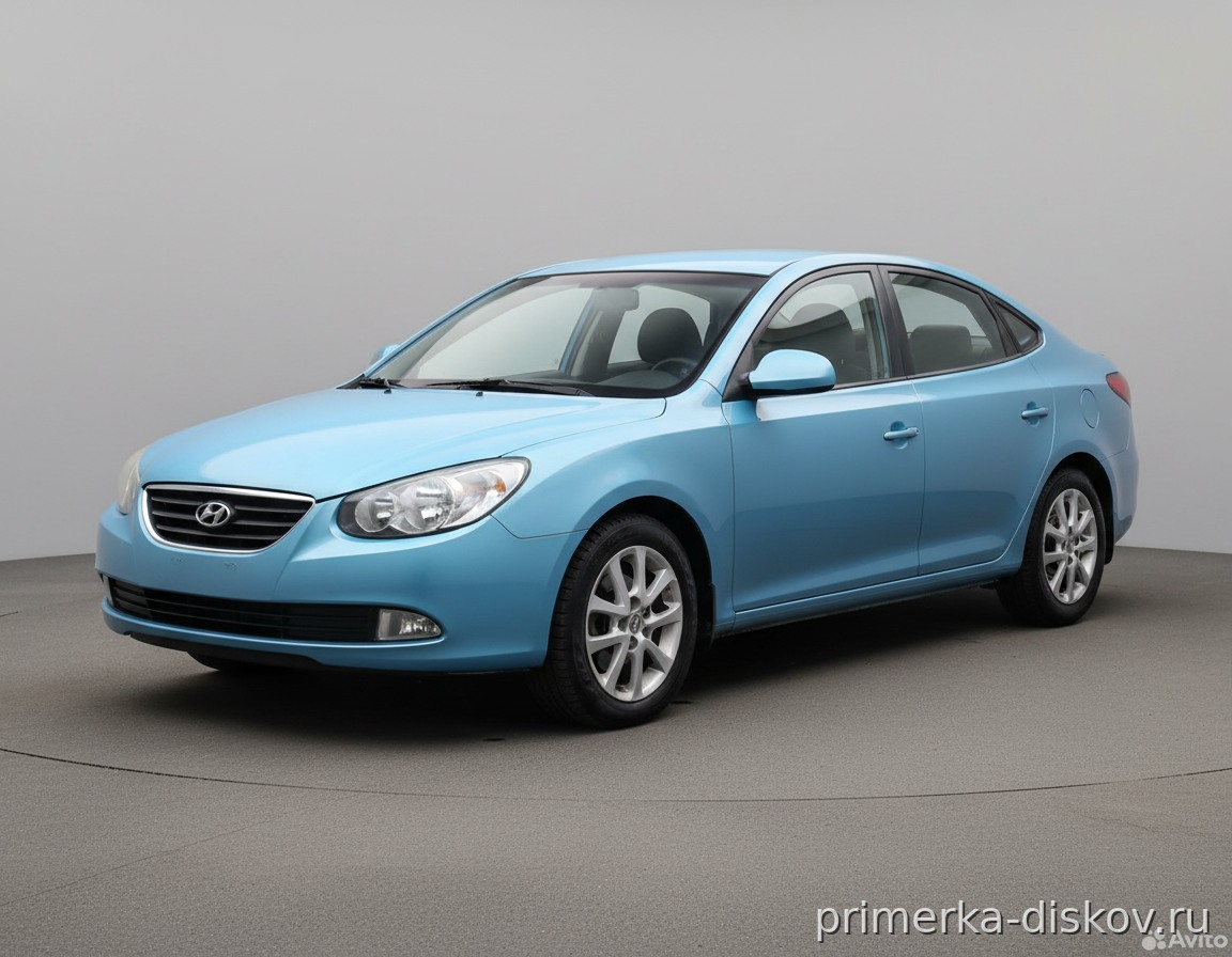 Примерка дисков на HYUNDAI Elantra IV (HD) Sedan 2006-2010