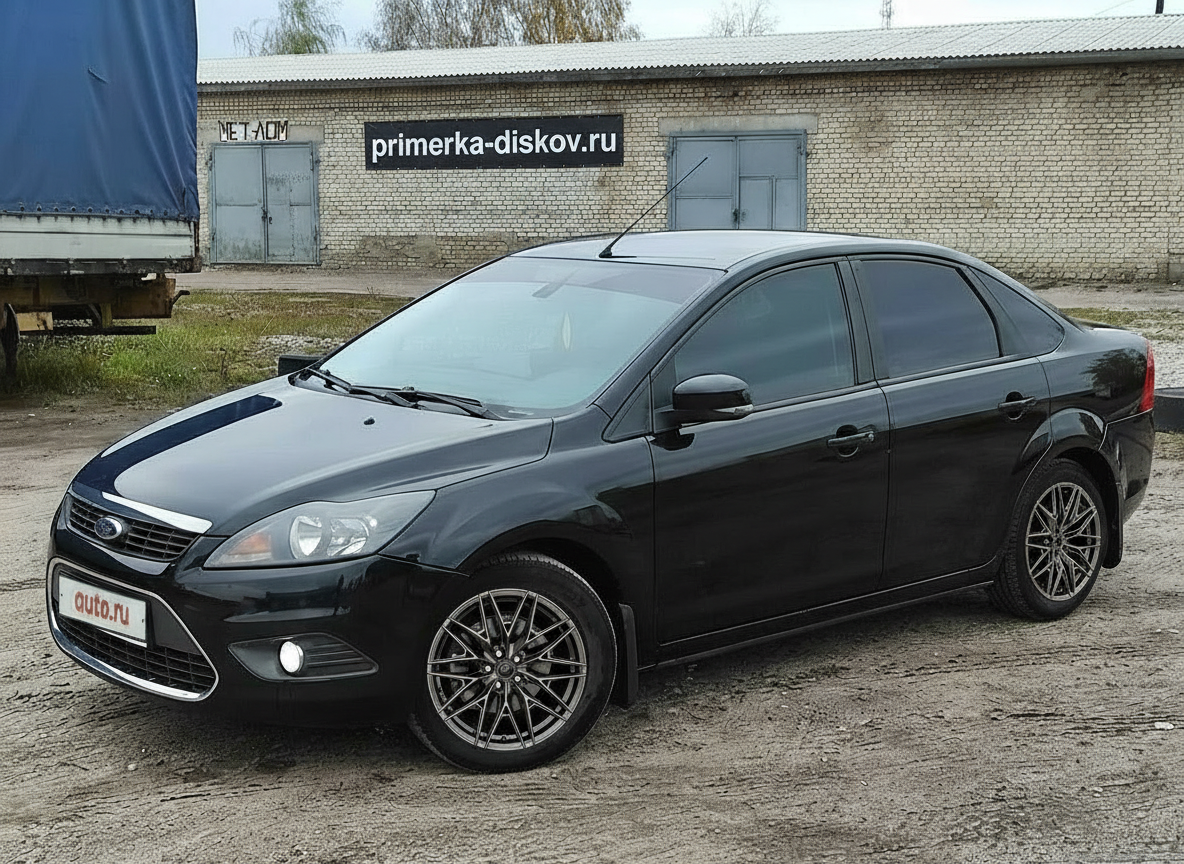Примерка дисков на FORD Focus II/Restyling Sedan 2008-2011