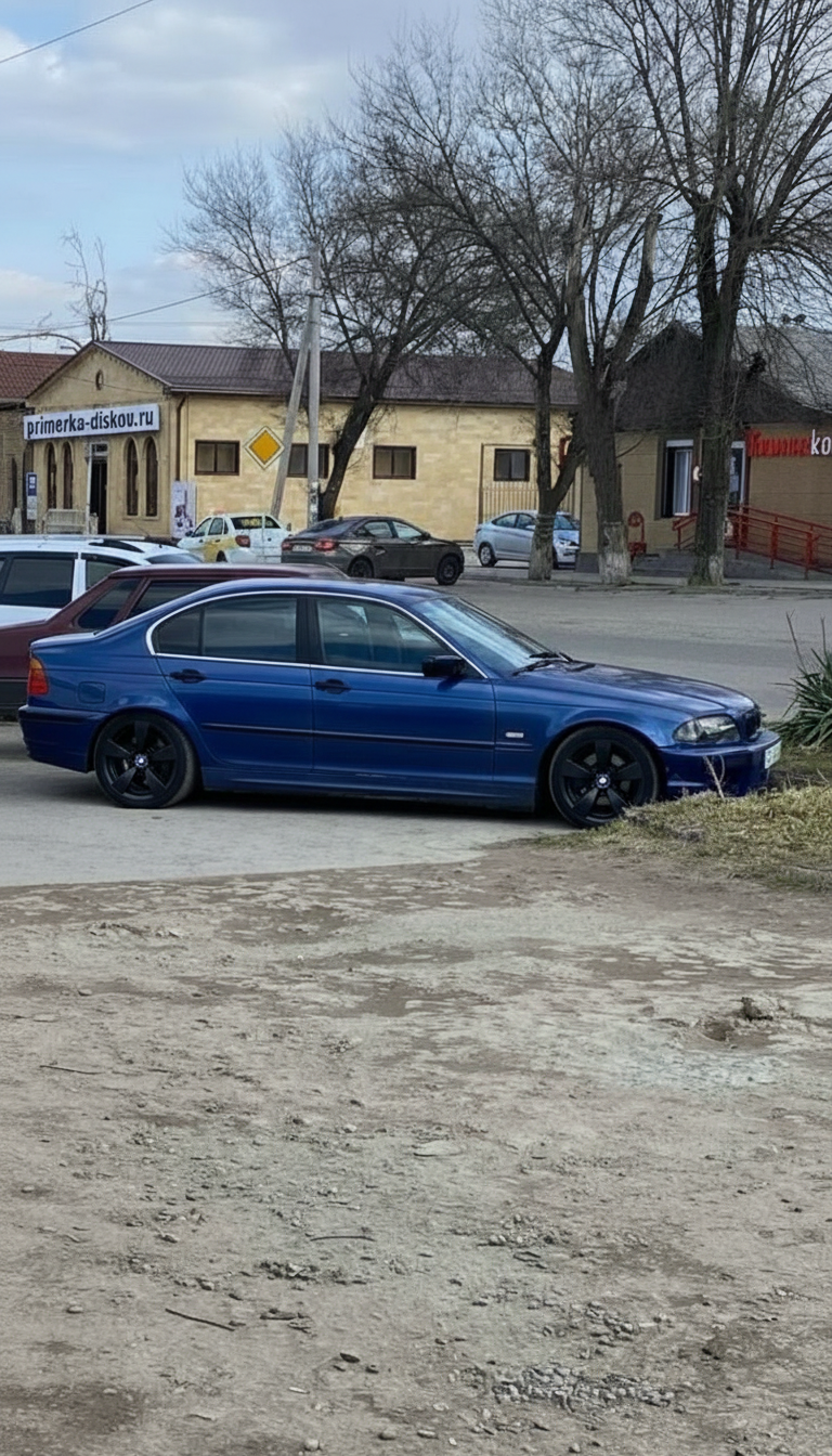Примерка дисков на BMW 3-series E46 Sedan 1998-2005