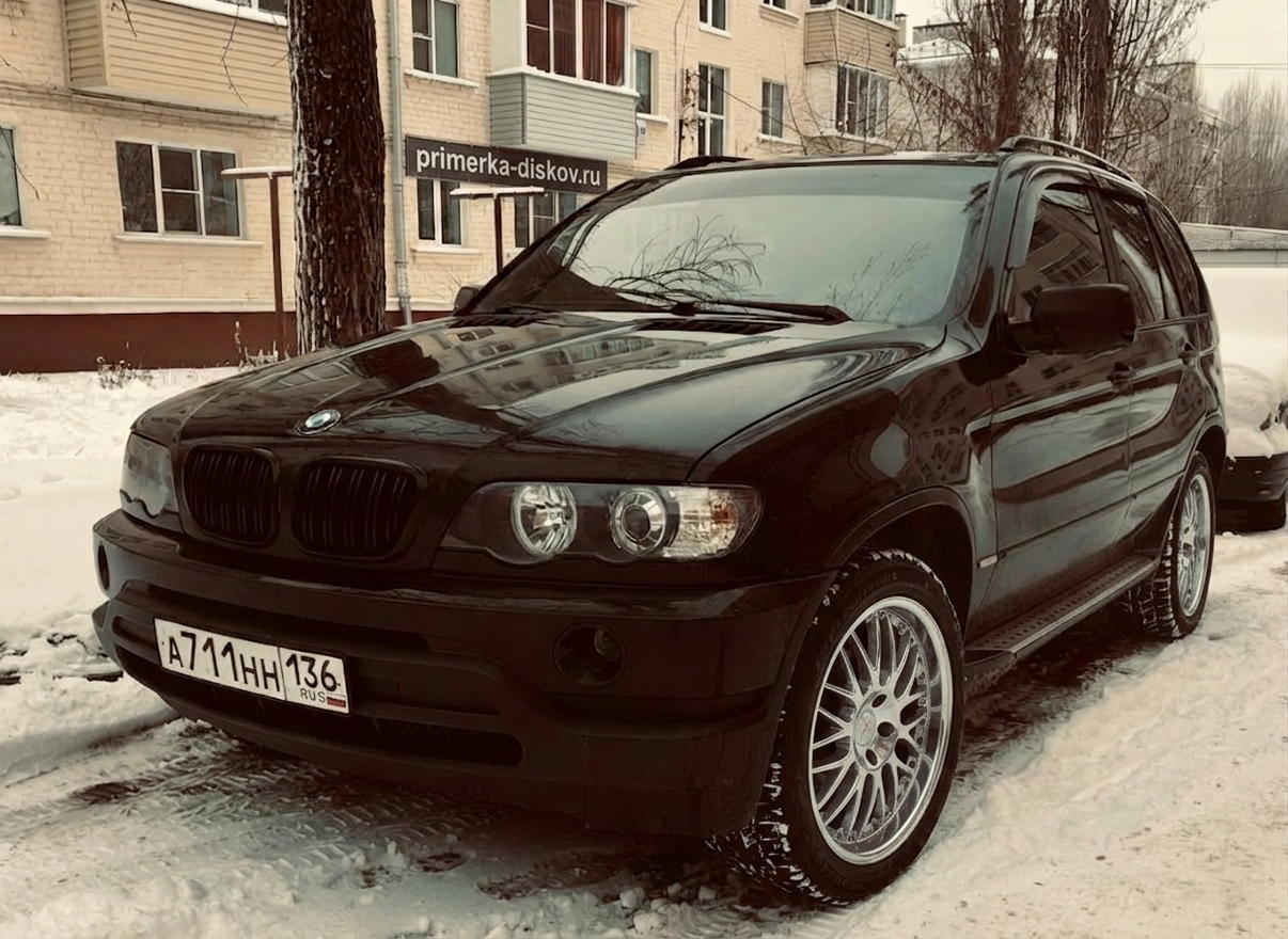 Примерка дисков на BMW X5 E53 2000-2006