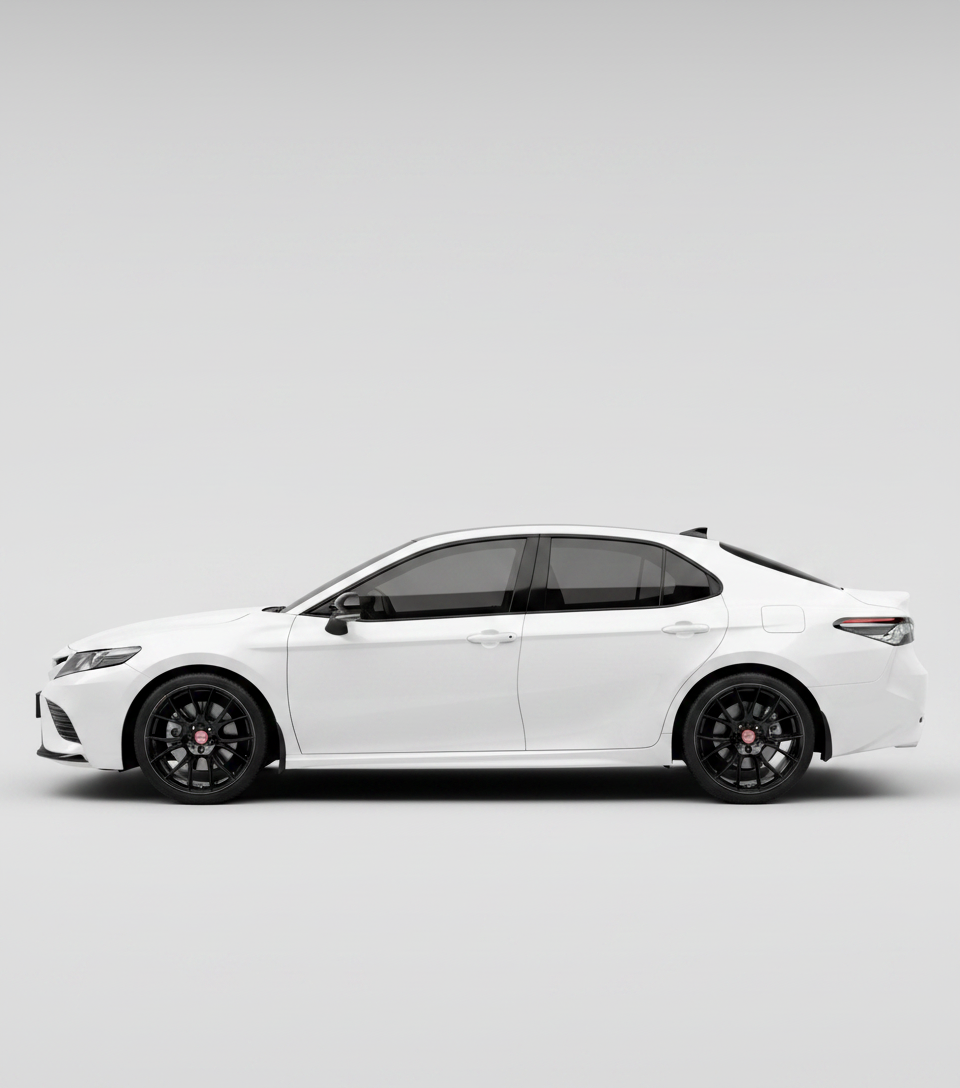 Примерка дисков на TOYOTA Camry XV70 Sedan 2018-2024