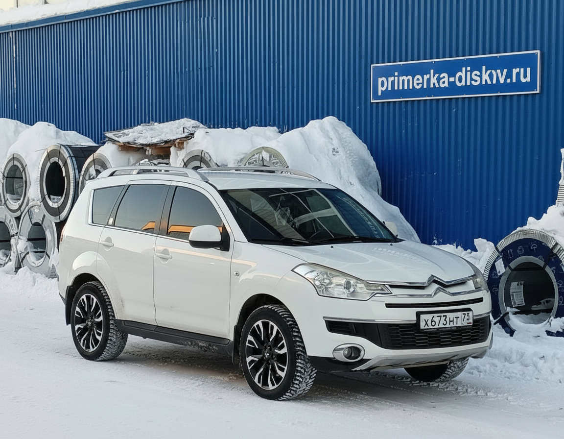 Примерка дисков на CITROEN C-Crosser EP SUV 2007-2013