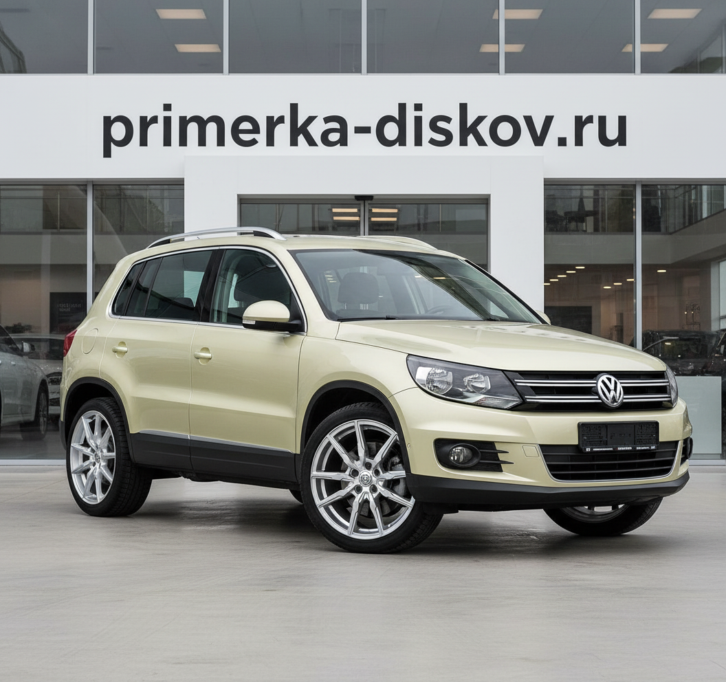 Примерка дисков на VOLKSWAGEN Tiguan I/Restyling SUV 2011-2017