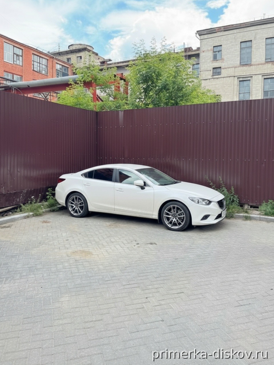 Примерка дисков на MAZDA 6 GJ Sedan 2012-2026