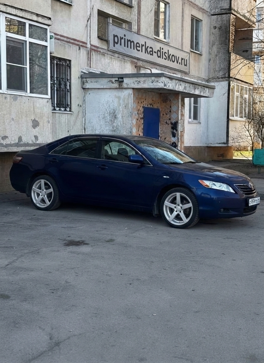 Примерка дисков на TOYOTA Camry XV40 Sedan 2006-2009