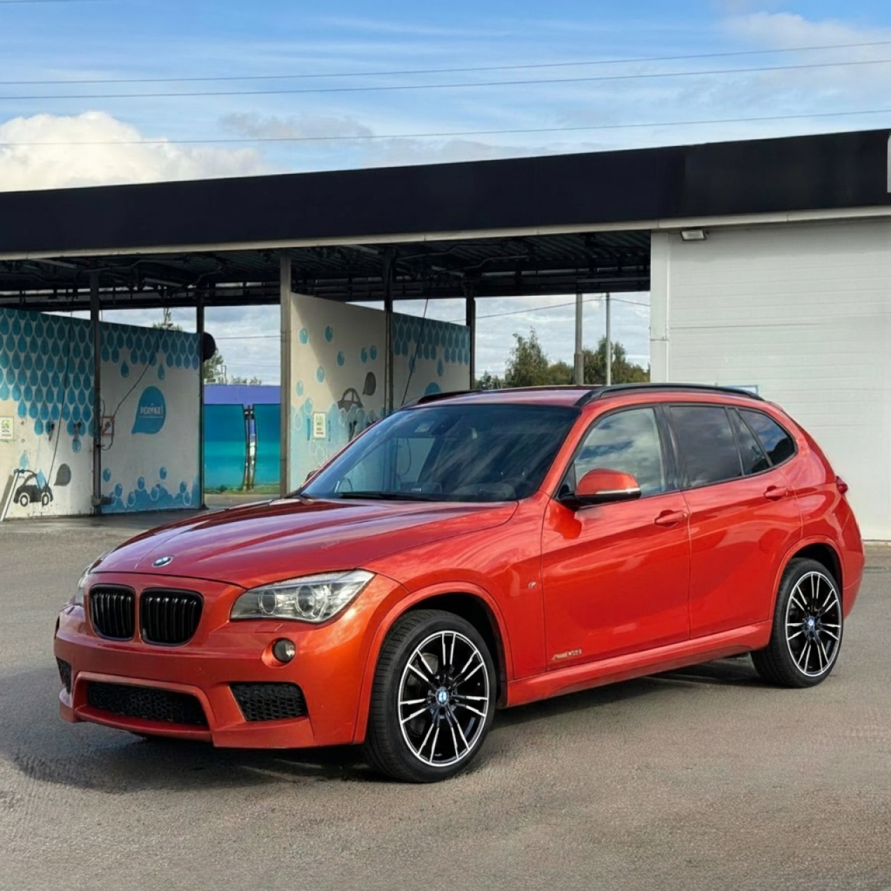 Примерка дисков на BMW X1 E84 2009-2012
