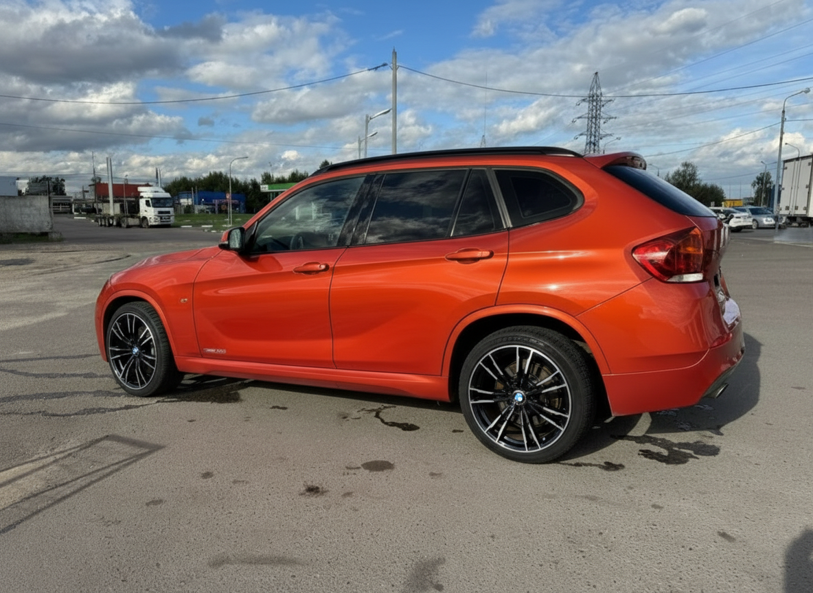 Примерка дисков на BMW X1 E84 2009-2012