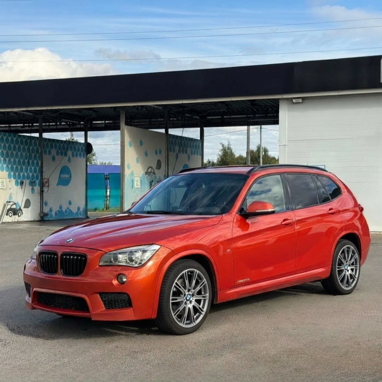 Примерка дисков на BMW X1 E84 2009-2012