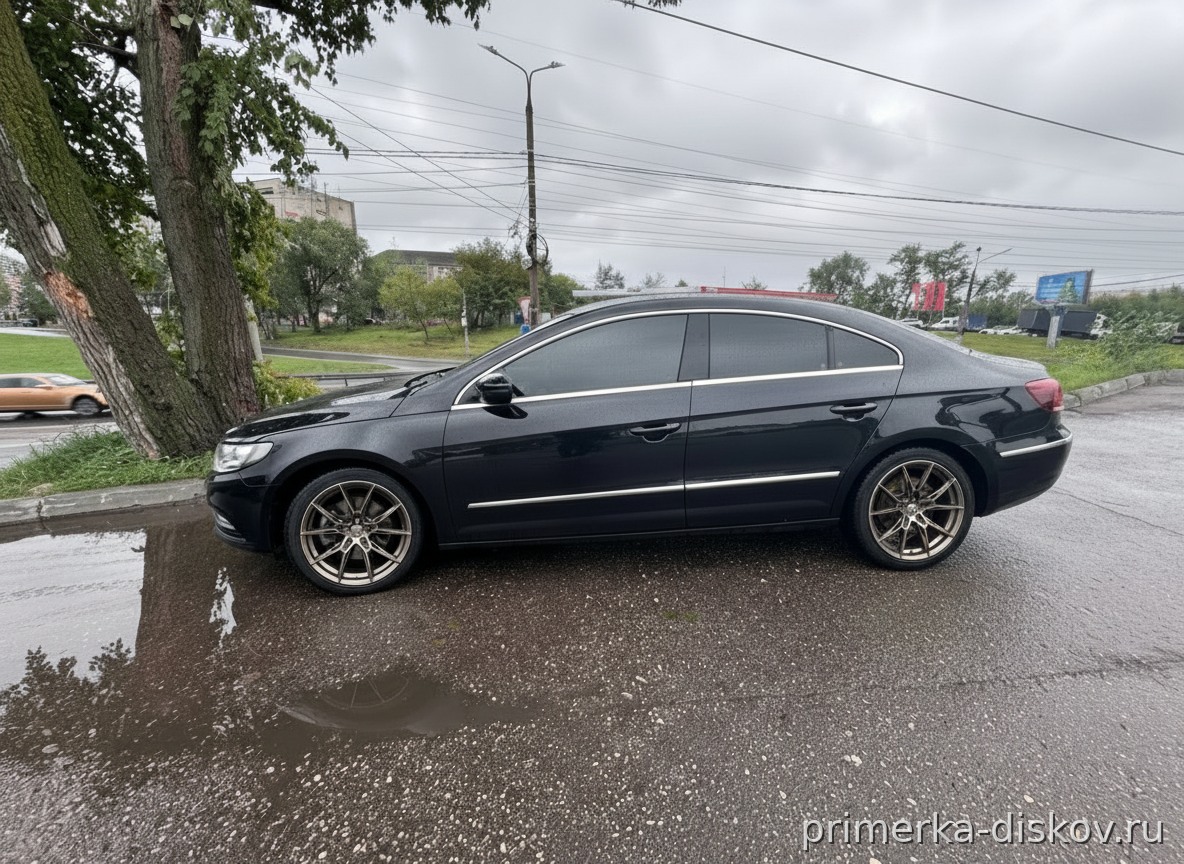 Примерка дисков на VOLKSWAGEN Passat CC Coupe 2008-2016
