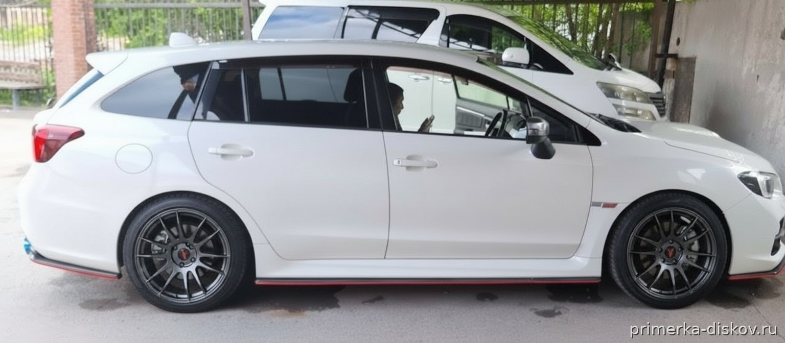 Примерка дисков на SUBARU Levorg I Wagon 2014-2020