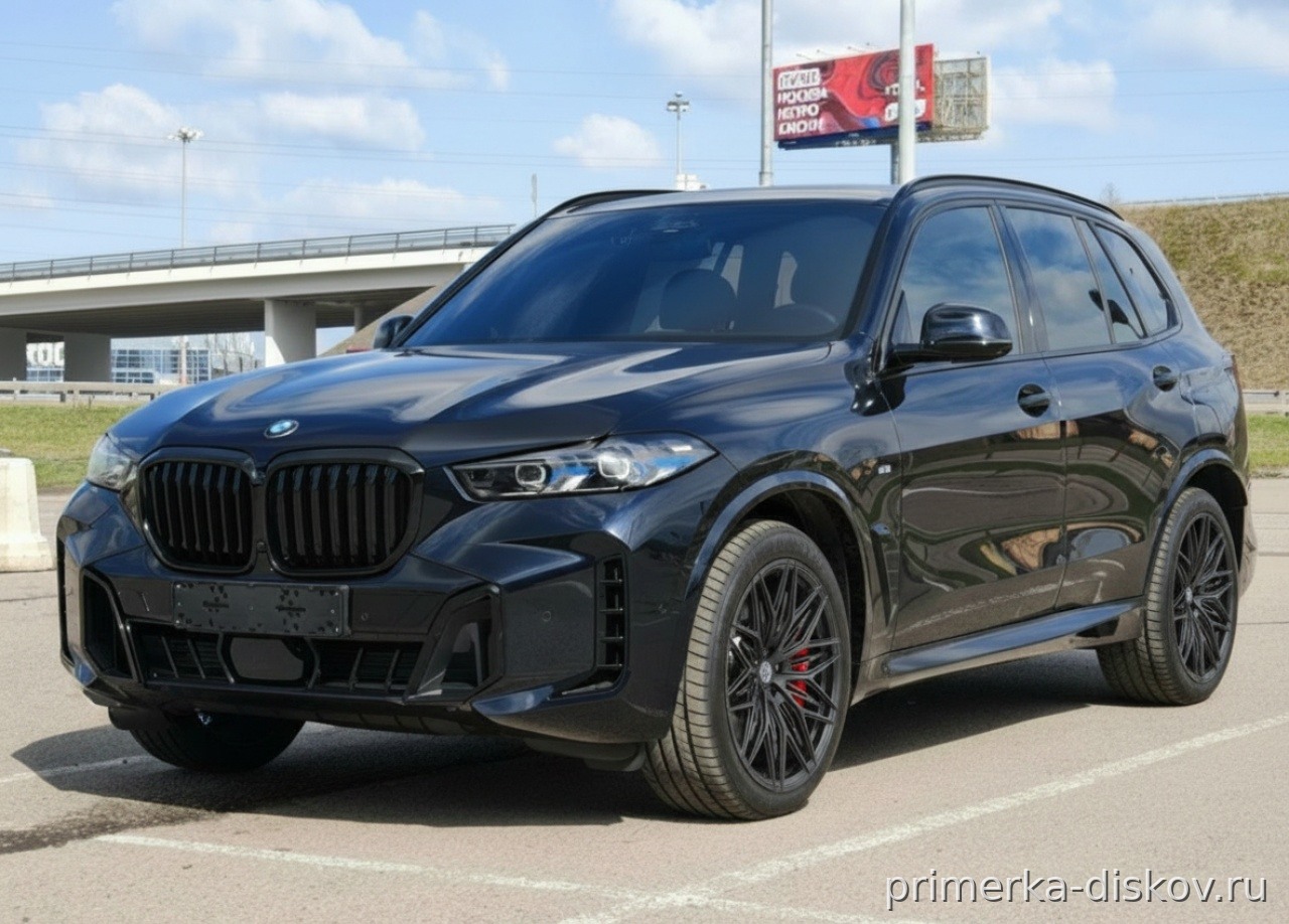 Примерка дисков на BMW X5 G05 2018-2026
